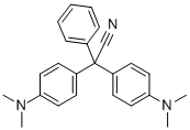 BIS-(4-N,N-DIMETHYLAMINOPHENYL) PHENYLACTONITRILE 结构式