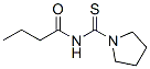 Butanamide, N-(1-pyrrolidinylthioxomethyl)- (9CI) 结构式