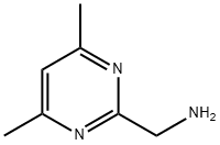 (4,6-二甲基嘧啶-2-基)甲胺 结构式