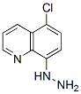 Quinoline, 5-chloro-8-hydrazino- (9CI) 结构式