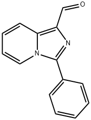 3-苯基-咪唑[1,5-A]吡啶-1-甲醛 结构式