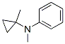 Benzenamine, N-methyl-N-(1-methylcyclopropyl)- (9CI) 结构式