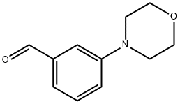 3-吗啉基苯甲醛 结构式
