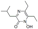 2(1H)-Pyrazinone, 5,6-diethyl-1-hydroxy-3-(2-methylpropyl)- (9CI) 结构式