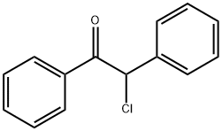 2-氯-2-苯基苯乙酮 结构式