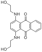 1,4-双[(2-羟乙基)氨基]蒽醌 结构式