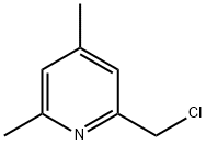 2-(氯甲基)-4,6-二甲基吡啶 结构式