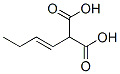 (1-Butenyl)malonic acid 结构式