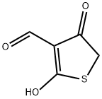 3-Thiophenecarboxaldehyde, 4,5-dihydro-2-hydroxy-4-oxo- (9CI) 结构式