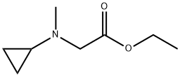 Glycine, N-cyclopropyl-N-methyl-, ethyl ester (9CI) 结构式