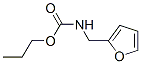 Carbamic  acid,  (2-furanylmethyl)-,  propyl  ester  (9CI) 结构式