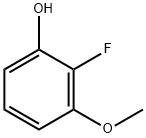 2-氟-3-甲氧基苯酚 结构式
