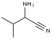 2-氨基-3-甲基丁腈 结构式