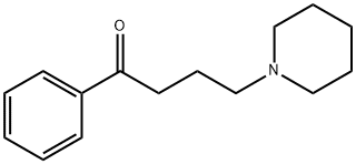 1-phenyl-4-(1-piperidyl)butan-1-one 结构式