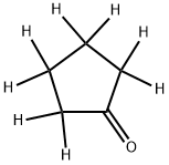 CYCLOPENTANONE-D8 结构式
