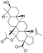 Methyl-3b-acetoxydihydrobetulinate 结构式