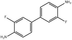 4,4-DIAMINO-3,3-DIFLUOROBIPHENYL 结构式