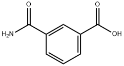 3-氨基甲酰苯甲酸 结构式