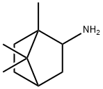 1,7,7-三甲基双环[2.2.1]庚烷-2-胺 结构式