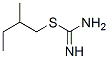 Carbamimidothioic acid 2-methylbutyl ester 结构式