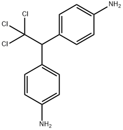 1,1'-(2,2,2-Trichloroethylidene)bis(4-aminobenzene) 结构式
