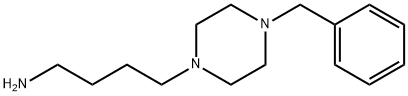 4-(4-苄基哌嗪-1-基)丁-1-胺 结构式