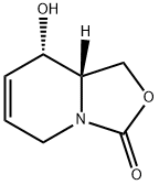 3H-Oxazolo[3,4-a]pyridin-3-one, 1,5,8,8a-tetrahydro-8-hydroxy-, (8S,8aS)- (9CI) 结构式