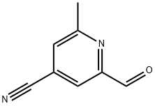 2-甲酰基-6-甲基异烟腈 结构式