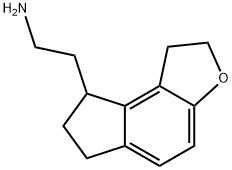 2,6,7,8-四氢-1H-茚并[5,4-b]呋喃-8-乙胺 结构式