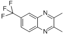 QUINOXALINE, 2,3-DIMETHYL-6-(TRIFLUOROMETHYL)- 结构式