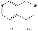 1,2,3,4-四氢-2,7-萘啶盐酸盐 结构式