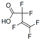 2,2,3,4,4-Pentafluoro-3-butenoic acid 结构式