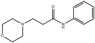 3-MORPHOLIN-4-YL-N-PHENYL-PROPIONAMIDE HYDROCHLORIDE 结构式