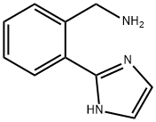 (2-(1H-IMIDAZOL-2-YL)PHENYL)METHANAMINE 结构式