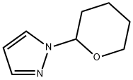 1-(四氢-2H-吡喃-2-基)-1H-吡唑 结构式