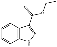 吲唑-3-羧酸乙脂 结构式
