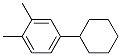 4-cyclohexyl-o-xylene 结构式