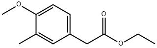 ethyl 2-(4-methoxy-3-methylphenyl)acetate 结构式
