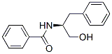 S(-)-N-(α-Hydroxymethylphenethyl)benzamide 结构式