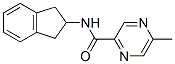 Pyrazinecarboxamide, N-(2,3-dihydro-1H-inden-2-yl)-5-methyl- (9CI) 结构式