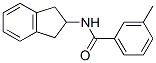 Benzamide, N-(2,3-dihydro-1H-inden-2-yl)-3-methyl- (9CI) 结构式