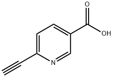 6-乙炔基烟酸 结构式