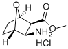 (1R,2S,3R,4S)-3-氨基-7-氧杂双环[2.2.1]庚烷-2-羧酸盐酸盐 结构式