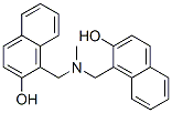 1-[[(2-hydroxynaphthalen-1-yl)methyl-methyl-amino]methyl]naphthalen-2- ol 结构式