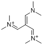 2-[(二甲胺基)亚甲基]-N1,N1,N3,N3-四甲基-1,3-丙二铵 结构式