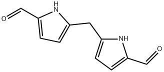 5,5'亚甲基双(1H-吡咯-2 甲醛) 结构式