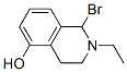 2-ethyl-3,4-dihydro-1H-isoquinolin-5-ol bromide 结构式