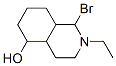 2-ethyl-3,4,4a,5,6,7,8,8a-octahydro-1H-isoquinolin-5-ol bromide 结构式