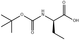 N-BOC-D-氨基丁酸 结构式