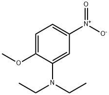 N,N-Diethyl-2-methoxy-5-nitrobenzenamine 结构式
